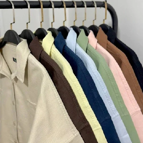 شومیز کتان بهاره 380 گرم مدل باکسی پک 9 عددی عمده